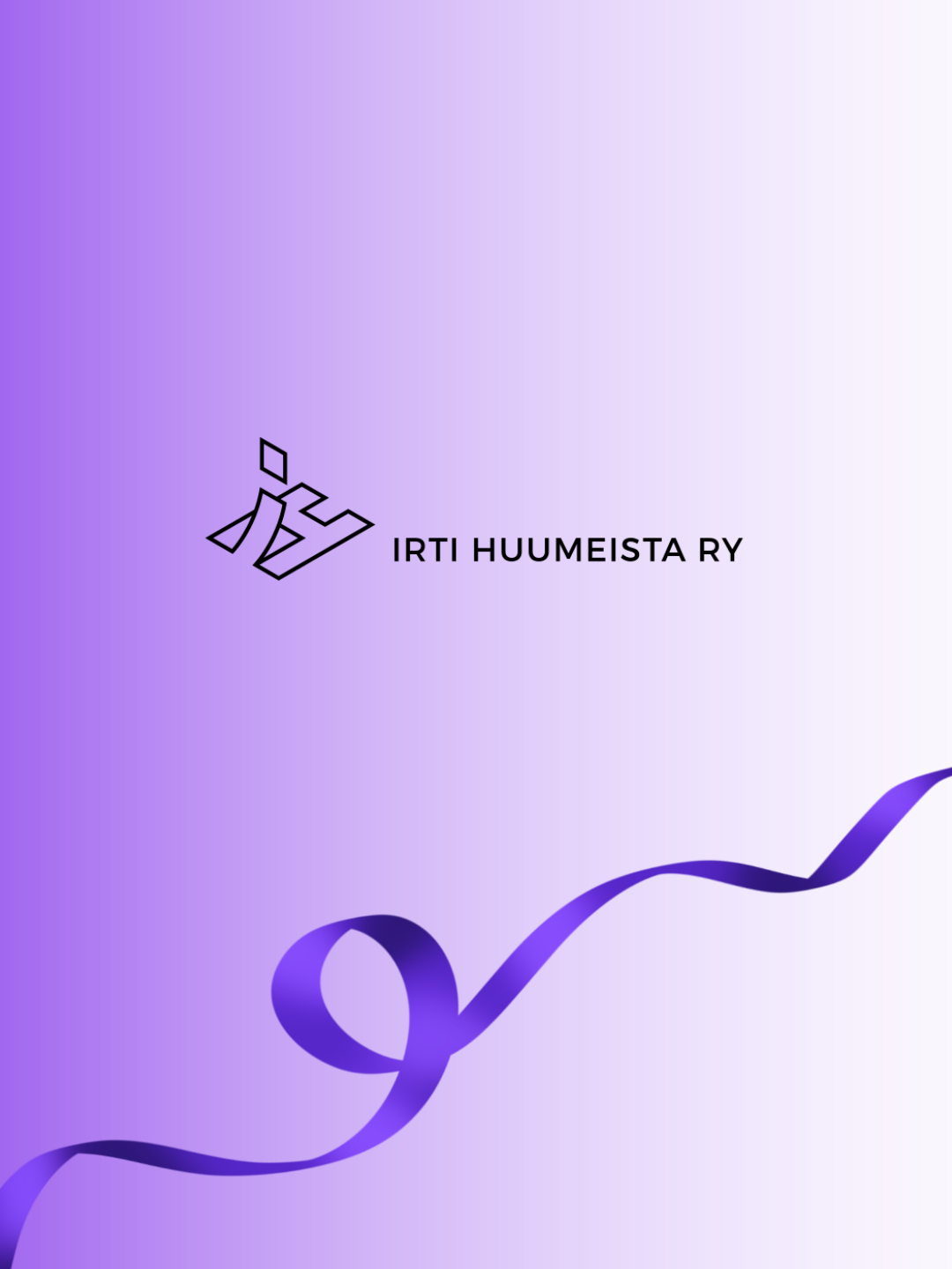 Irti Huumeista ry:lle uusi ilme · Irti Huumeista ry